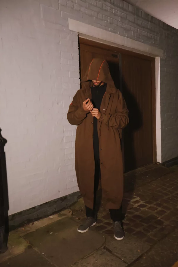 Oversized Brown Hoodie - Image 3