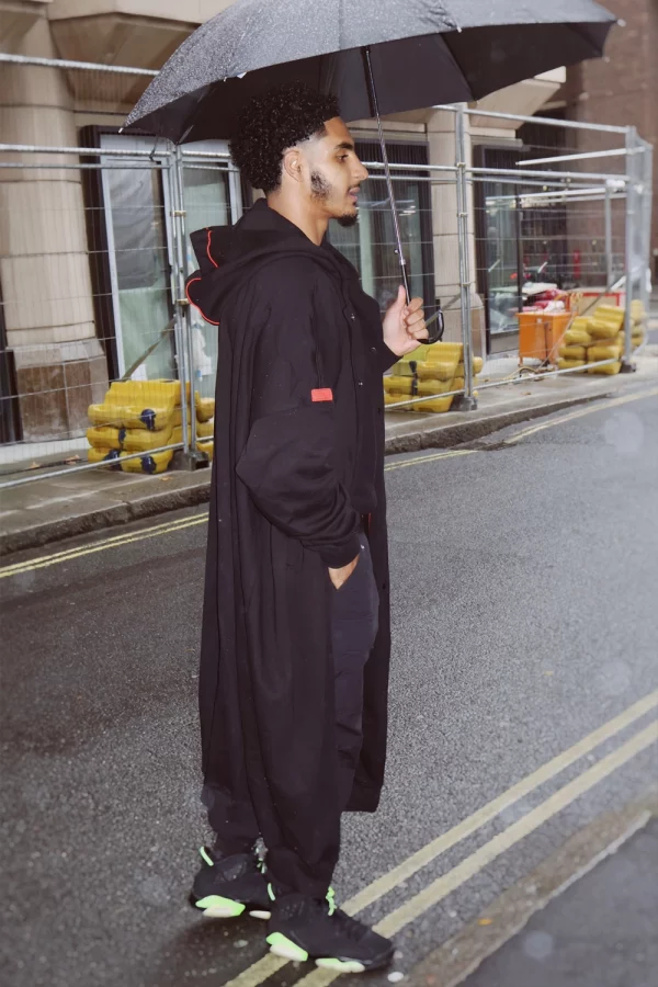 Oversized Black Hoodie - Image 3