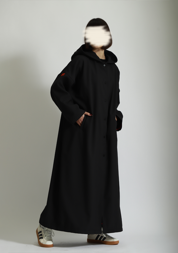 Black Trench Coat Women's | AHDLondon